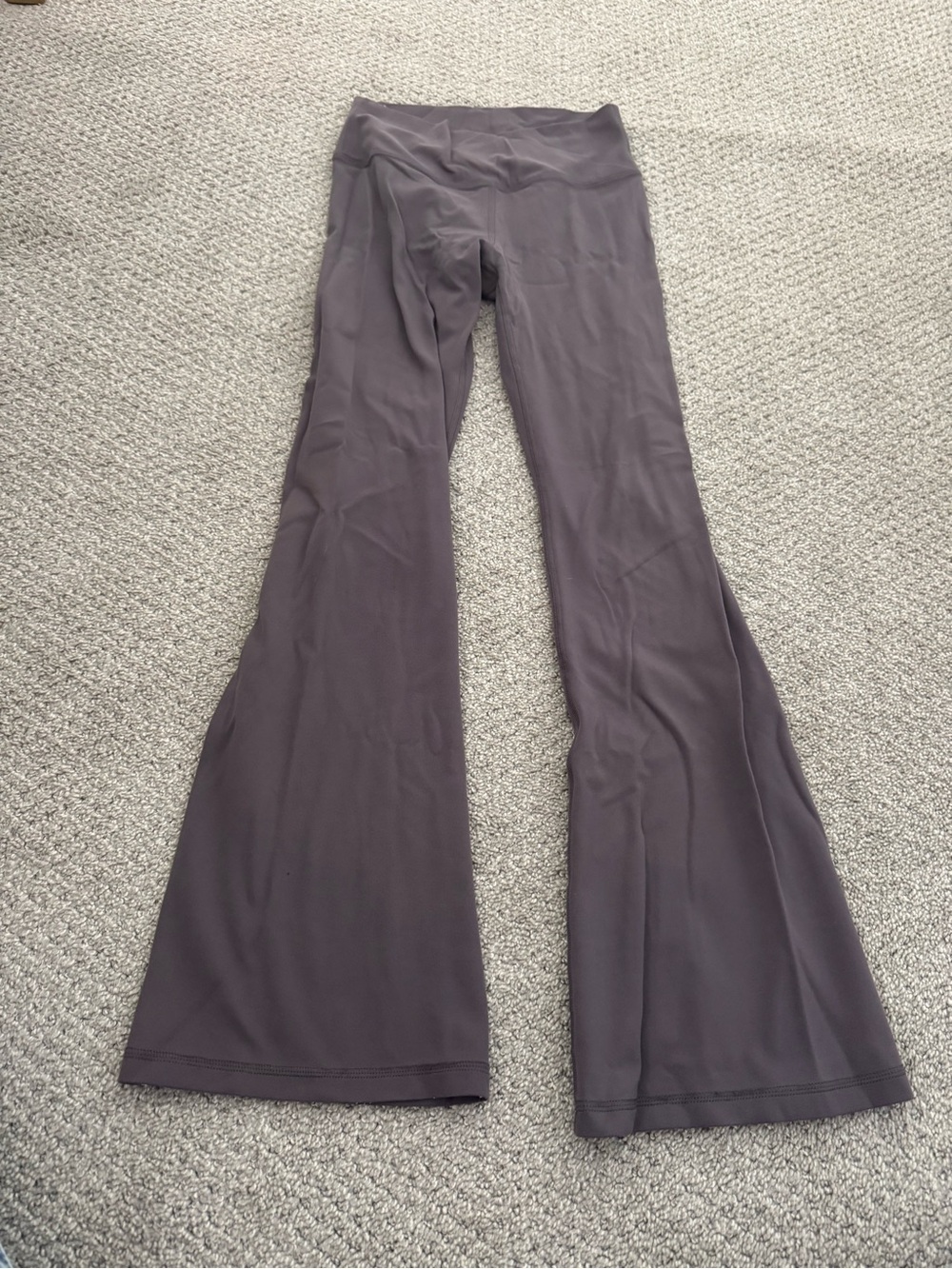 Girls CRZ Yoga Cross Top FlarePants in Dark Gray